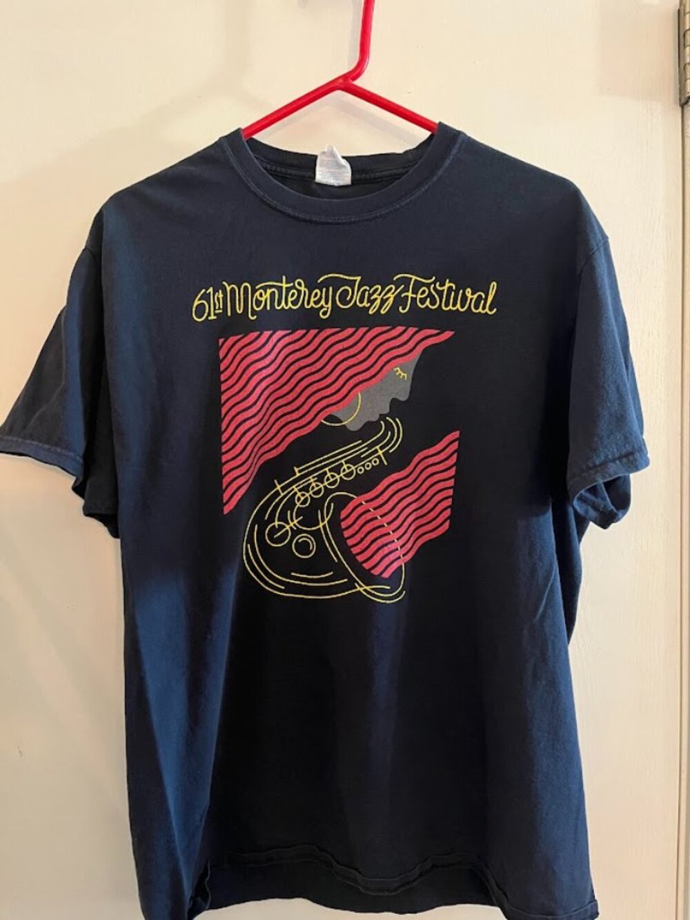 61st Annual Monterey Jazz Festival 2018 T-Shirt Men's Large Jazz Music Tee